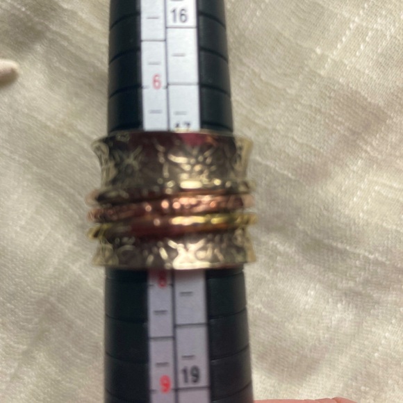 NEW 925 Silver Spinner Ring, Size 7 - Picture 4 of 4